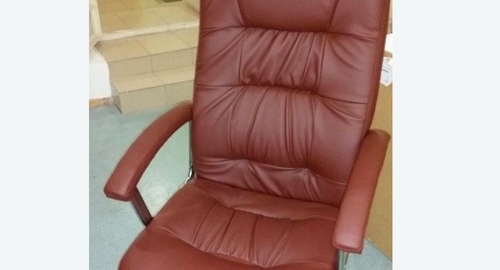 Обтяжка офисного кресла. Звенигородская
